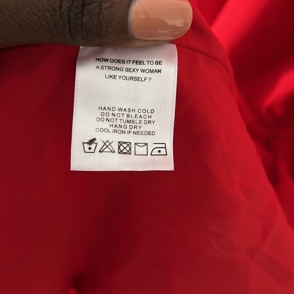 LPA Alba Dress in Red Size Small Revolve - Picture 12 of 15